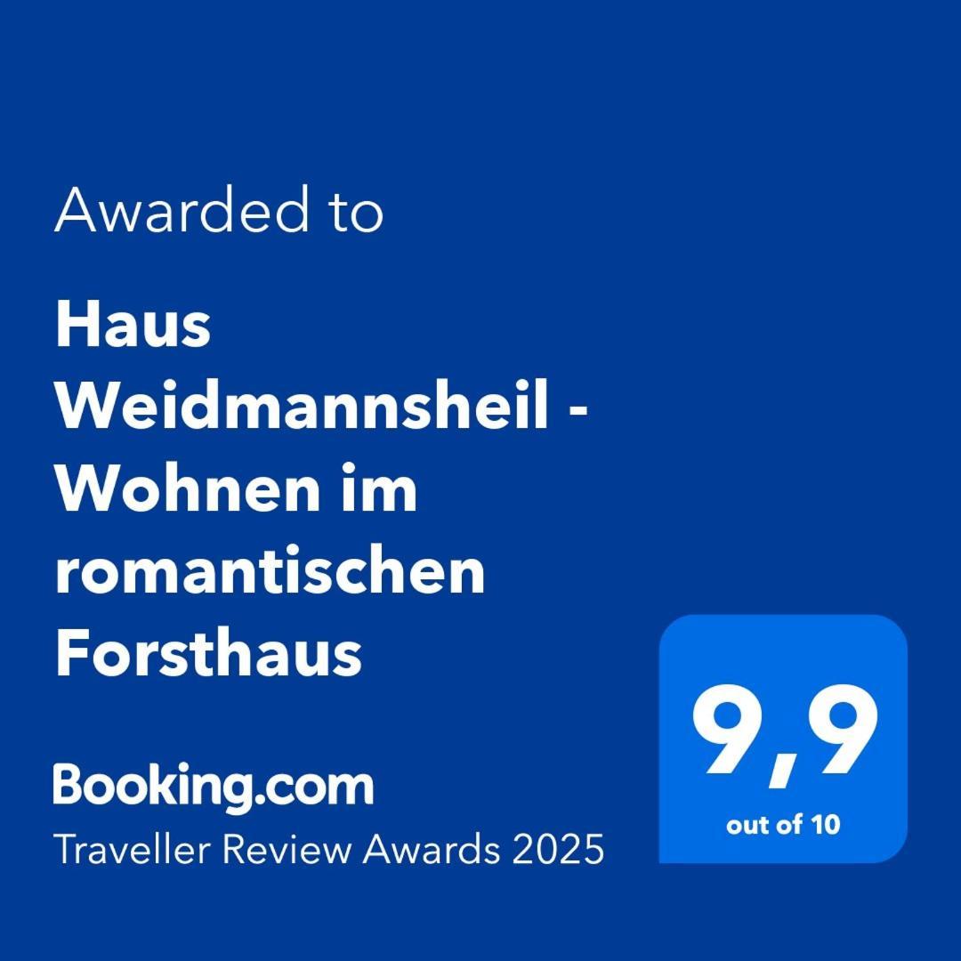 Haus Weidmannsheil - Wohnen Im Romantischen Forsthaus Werfen Esterno foto